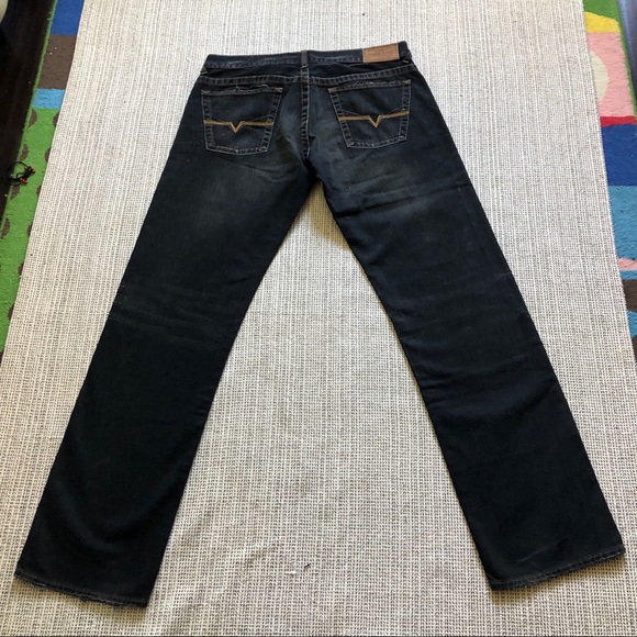 VINTAGE-Guess Jeans, Rebel ~ Low Rise Straight, size W34/L32, vintage blue. - Picture 6 of 17